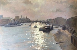 Thames View Ian Cryer (PROI) 36 x 24 inches | £3,750