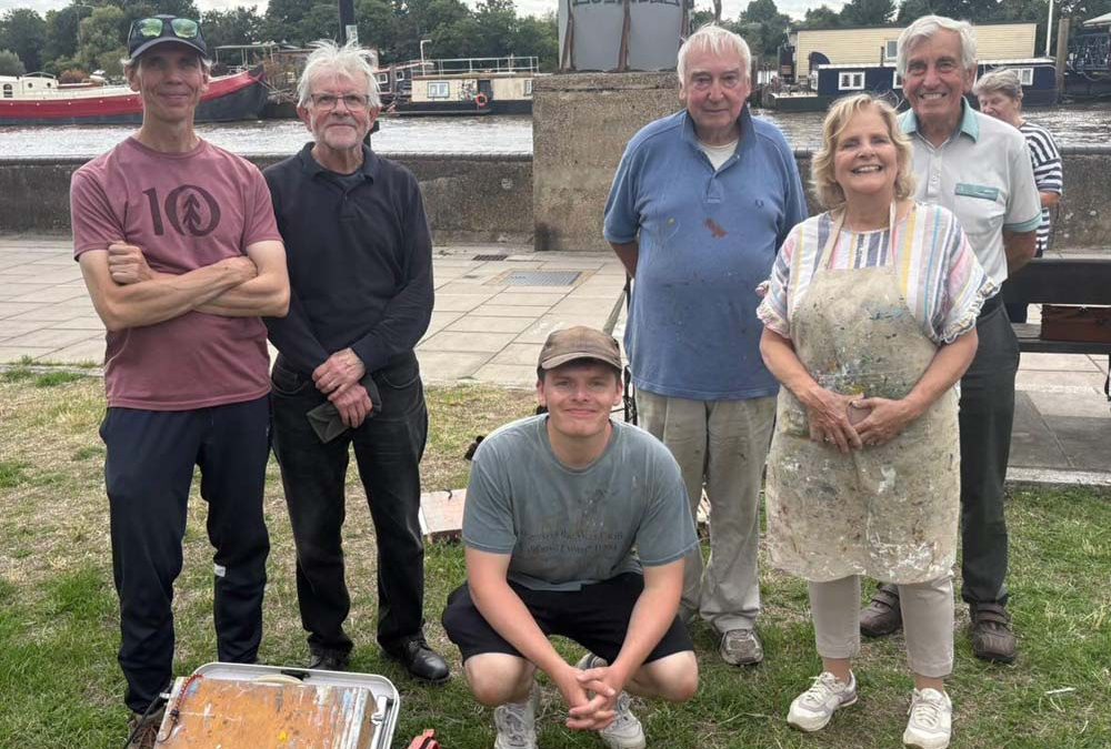ROI Friends paint out with Max White – Hammersmith
