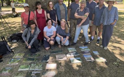 ROI Friends paint out – St James’ Park, London